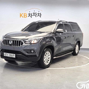 KG모빌리티(쌍용) [KG모빌리티(쌍용) ]렉스턴 스포츠 칸 디젤 2.2 4WD 파워리프 프레스티지 (5인승) 2020 년 180,235km 경유 1,450만원