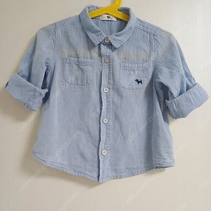 남아100사이즈 블루독 셔츠 티셔츠 면100% (봄/여름용)