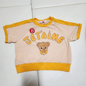 베베드피노 쥬뗌므 베이비 티셔츠 100사이즈 세탁만 한 새상품입니다.