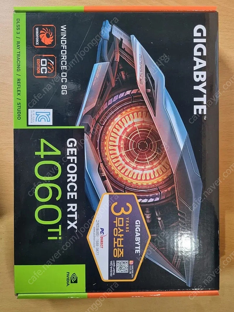 gigabyte rtx4060ti 미개봉,새제품