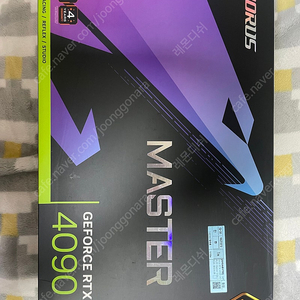 Aorus master 4090 미개봉 판매합니다