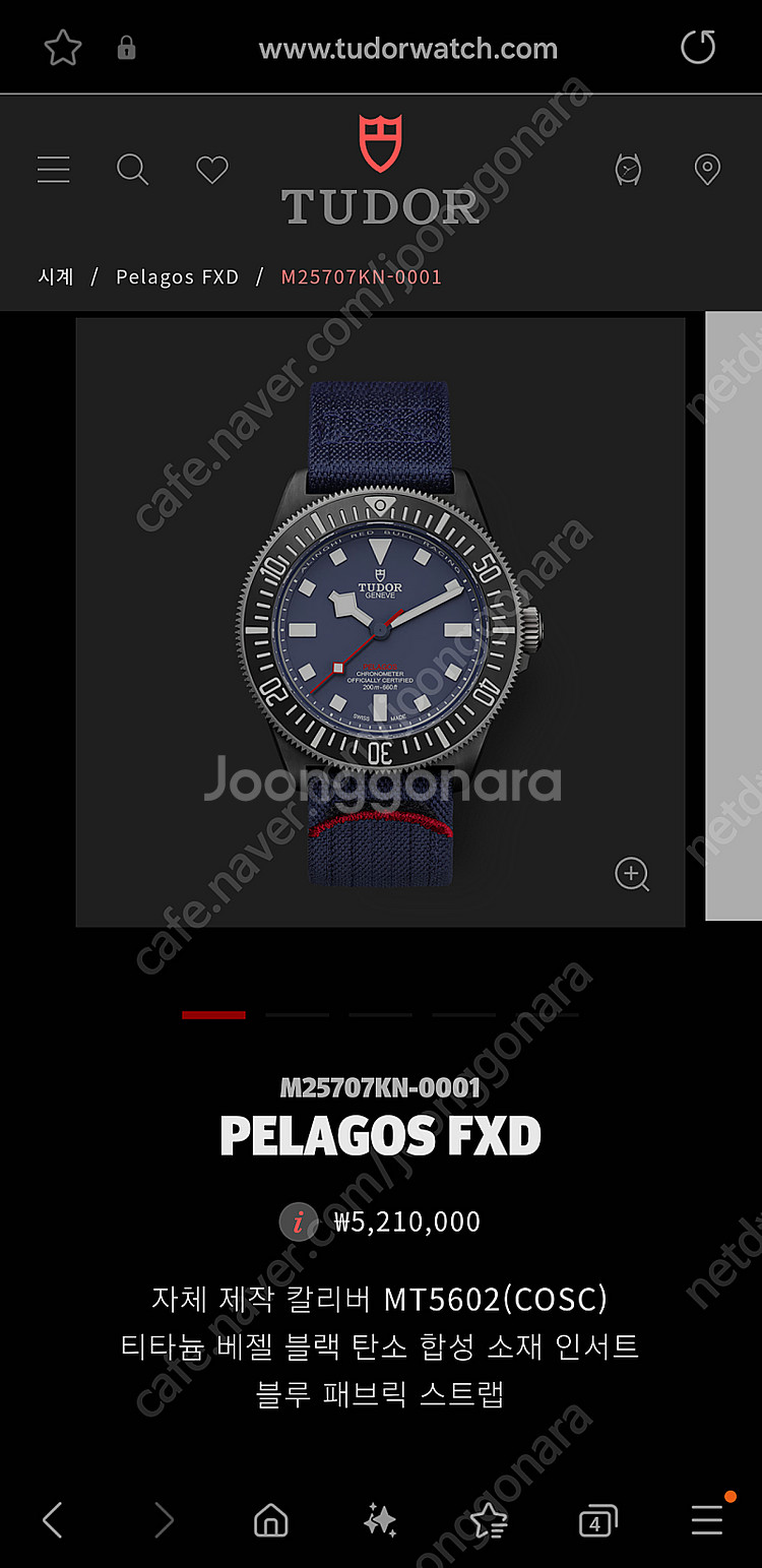 튜더 펠라고스FXD 레드불 알링기 에디션--0