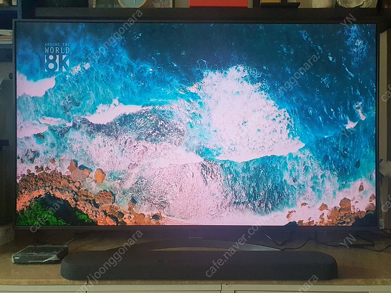 LG 나노셀 4K UHD 65인치 스마트 TV 팝니다 [야마하 사운드바 + 매직리모컨 포함]