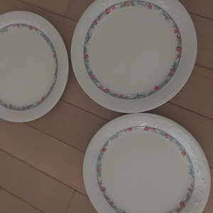 동양도자기 접시 3개 일괄 그릇