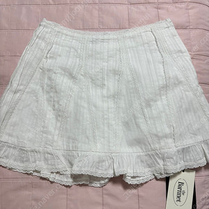 더바넷 lace mini skirt