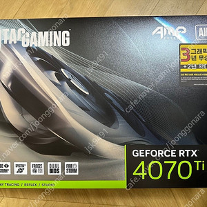 ZOTAC GAMING 지포스 RTX 4070 Ti AMP EXTREME AIRO D6X 12GB 판매