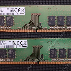 삼성 ddr4 8g x 2 pc4-2666v 팝니다.