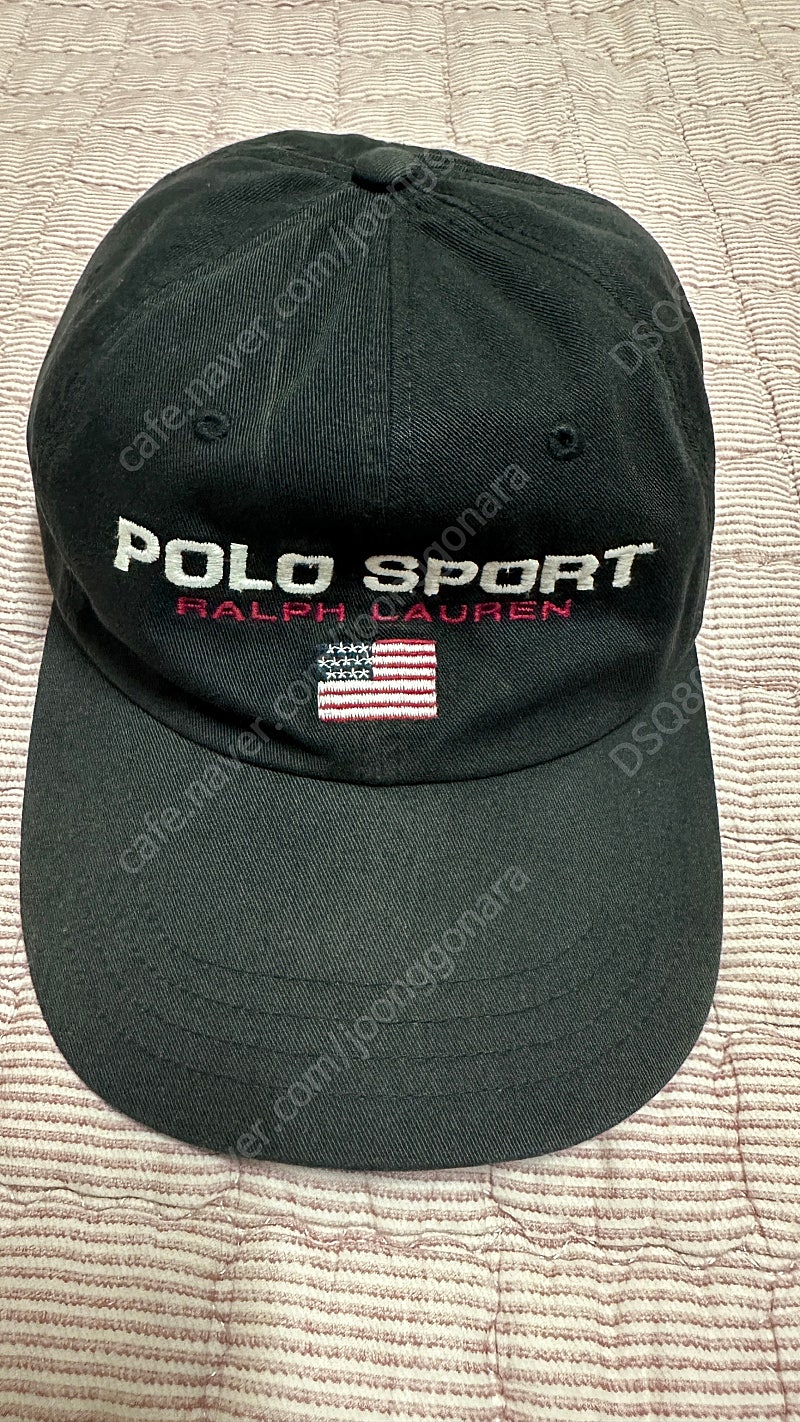 폴로스포츠 검정색 모자 판매합니다.