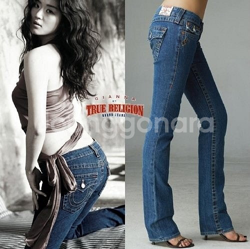 1회착 신상 28 트루릴리전 신형 부츠컷 잇지 유나 청...--2