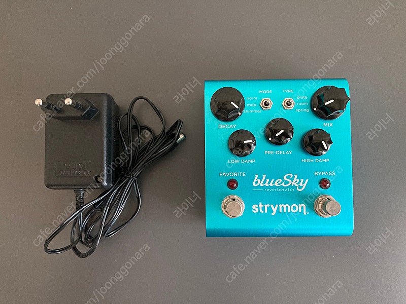 Strymon Bluesky Reverb Pedal 스트라이몬 블루 스카이 리버브 기타 이펙터 페달