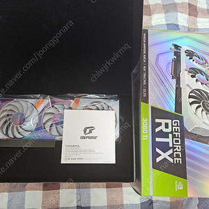 COLORFUL iGame 지포스 RTX 3060 Ti Ultra OC D6 8GB White LHR