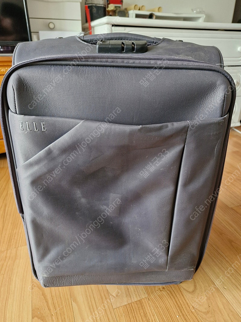 엘리 소형 여행용 가방 캐리어 (자물쇠) (회색)
