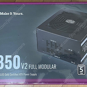 쿨러마스터 PC파워 MWE GOLD 850 V2 FULL MODULAR