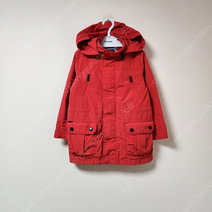 110사이즈(아동용) 블루독 빨강색 사파리 자켓