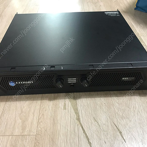 크라운 kvs500 1500W 앰프