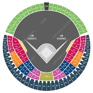 6월16일 잠실야구장 lg트윈스 vs 롯데자이언츠 3루 응원석 122구역 통로 2연석