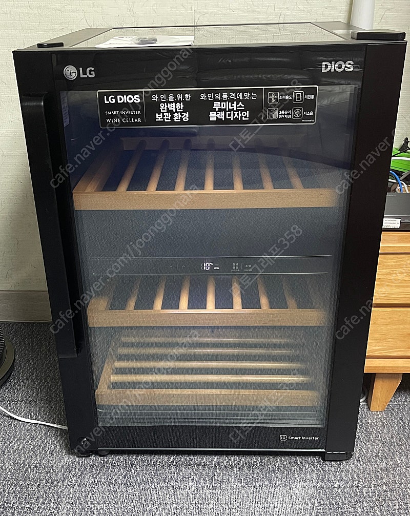 LG 디오스 와인냉장고 와인셀러 (43병 보관)W435B