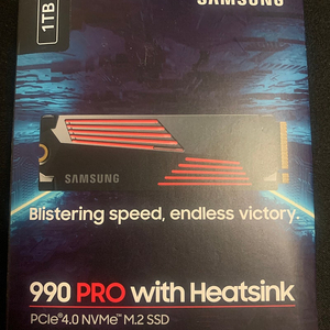 삼성 990PRO 1TB 히트싱크 NVMe M2 1테라