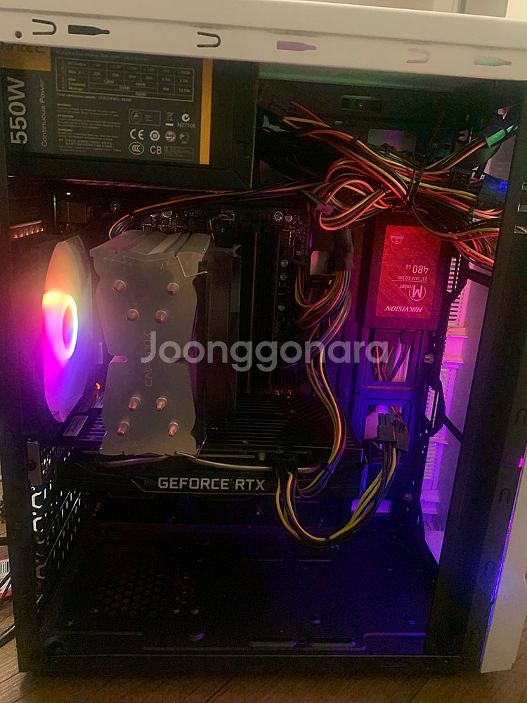 사무용본체 ssd480gb 램16기가--0