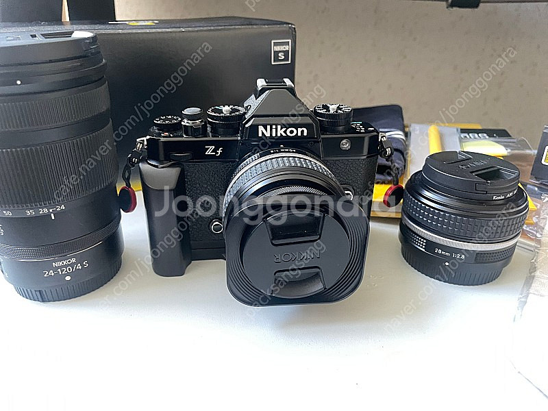니콘 zf 40mm , 28mm , 24120s 악세사...--2