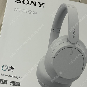 Sony WH-CH720N 소니 헤드셋 노이즈 캔슬링 노캔