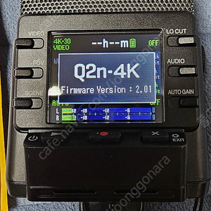 ZOOM Q2N-4K 뮤직캠 팝니다.