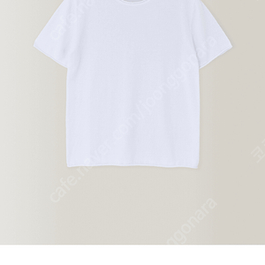 노미나떼 라운드 니트 화이트 Summer Daily Roundneck Knit (White)