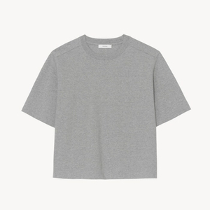 문달 plain cotton t-shirt(gray)