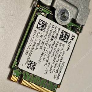 SK하이닉스 BC711 2230 SSD + 2280 아답터+방열패드 스팀덱 사용