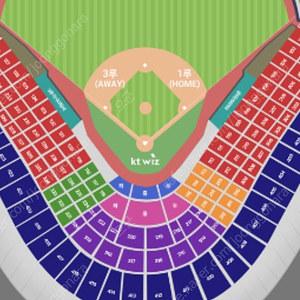 기아 vs kt 15일(토) 3루(어웨이) 2연석 아무 자리나 삽니다!