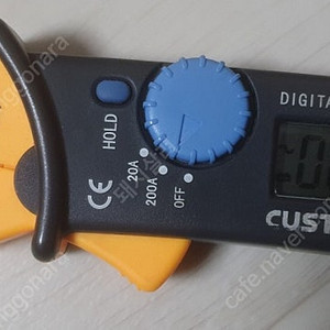 DIGITAL CLAMP METER CUSTOM C 01 MAX 200A 백단위 정밀 측정가능 후크메타