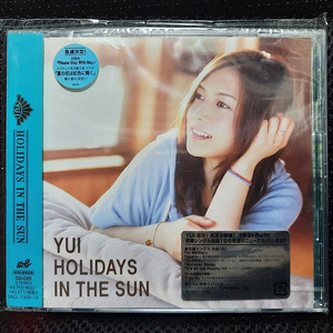 유이 YUI HOLIDAYS IN THE SUN 일본반 초회한정