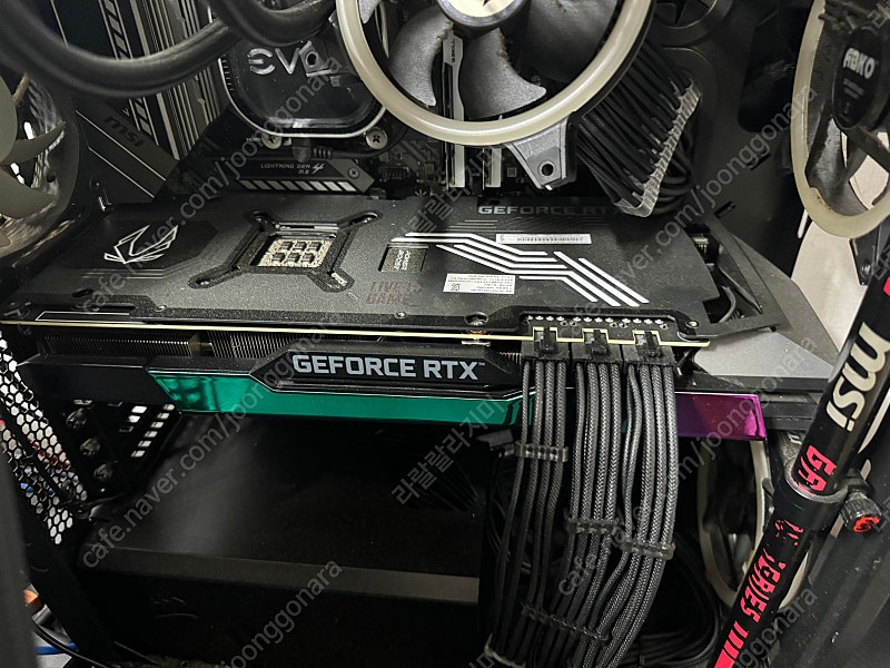 조텍 3080ti 검은호랑이 as25년2월까지 팝니다