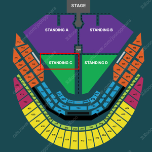 두아 리파 내한공연 스탠딩 C구역 124x 2연석 양도합니다.