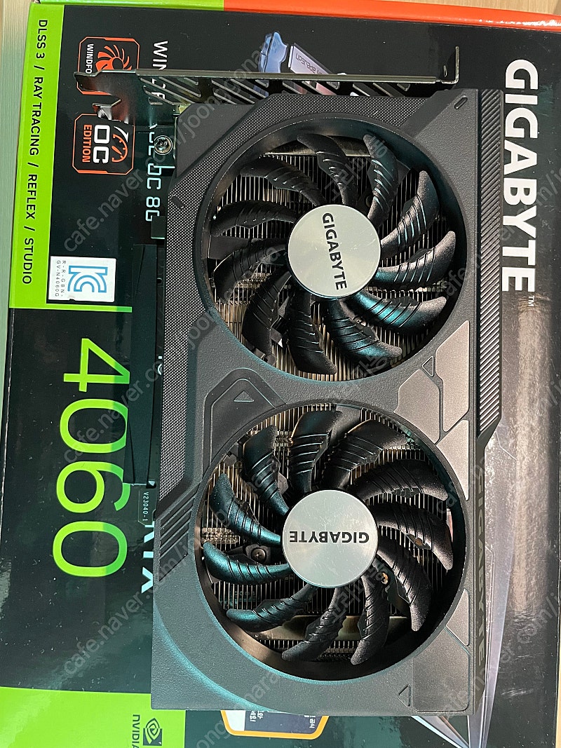 기가바이트 RTX4060 8G 그래픽카드