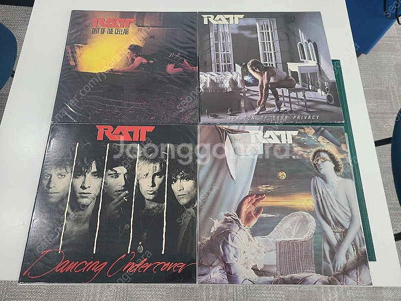 RATT 4장세트 LP--0