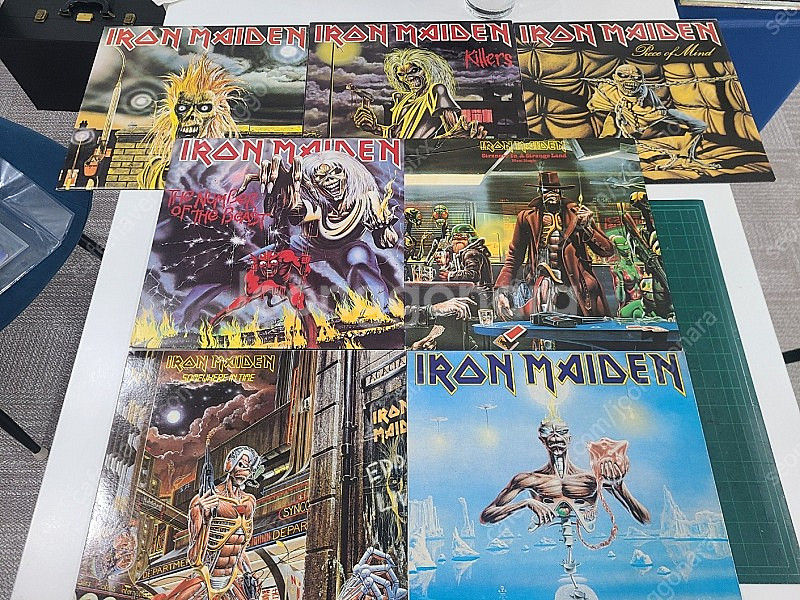 Iron Maiden 7장세트 LP--0
