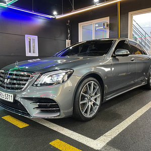 벤츠 뉴 S500L EQ Boost 마일드 하이브리드 풀옵션 benz S클래스 개인판매입니다.