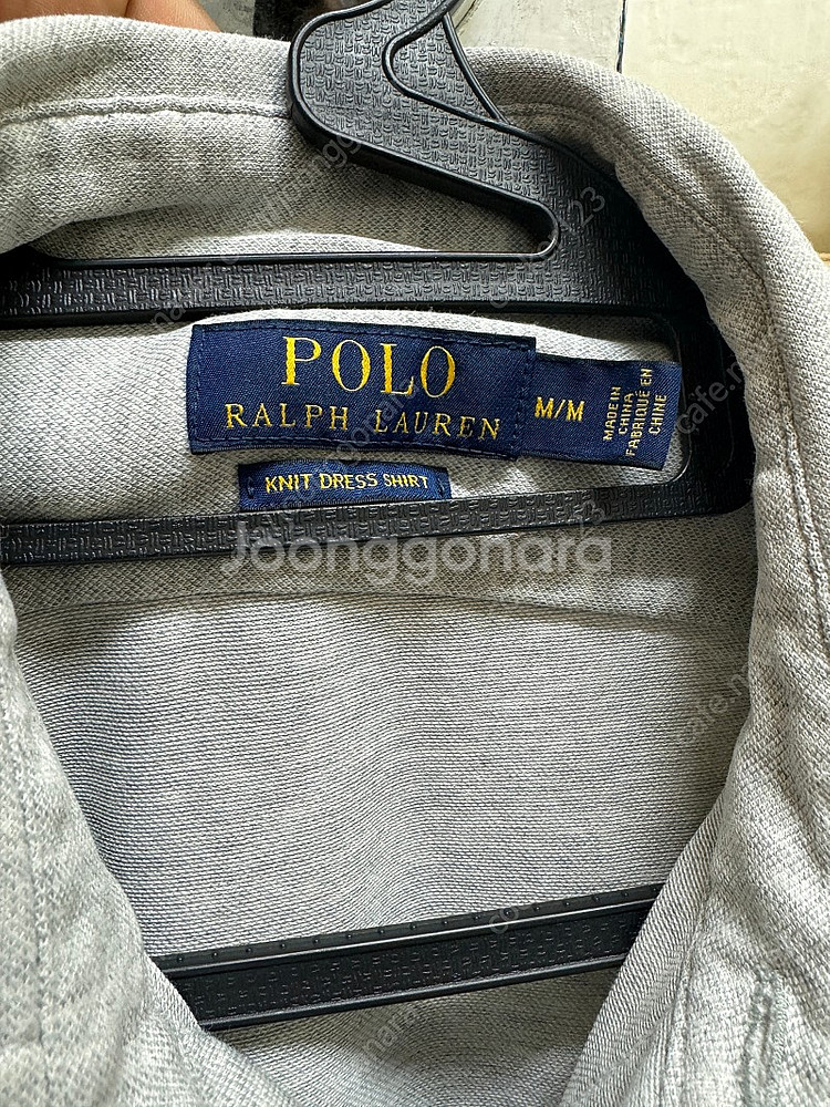 폴로 랄프로렌 니트 드레스 셔츠 - 면셔츠 - m 사이즈 5.5>4.5--3