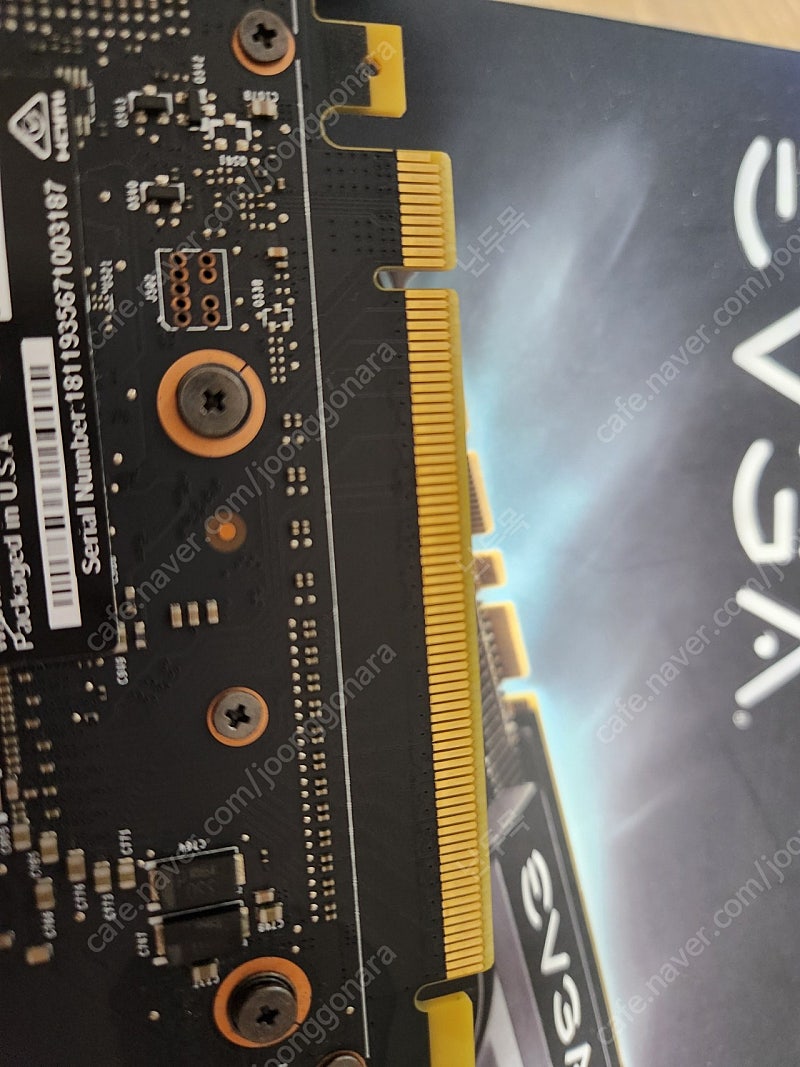 EVGA 지포스 GTX 1070ti 팝니다 채굴X흡연X애완동물X