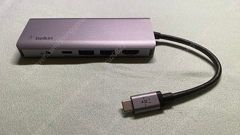 벨킨 7in1 USB-C타입 멀티 허브 AVC009bt
