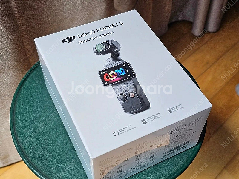 DJI 오즈모 포켓3 크리에이터 콤보 미개봉--0
