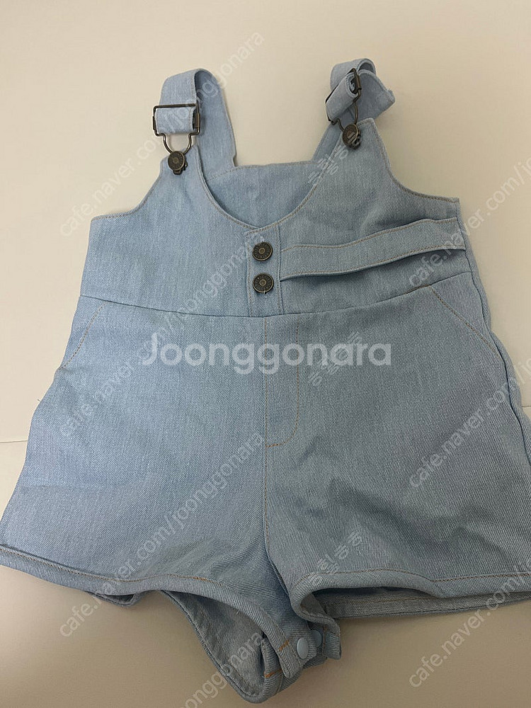 레브주 멜빵 블라우스 새상품--1