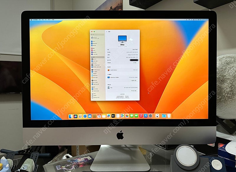[판매] Apple iMac 2019 27" 애플 아이맥 27인치 i9, 575X, 16G