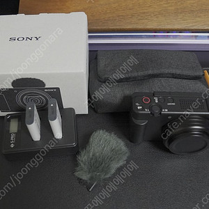 SONY(소니) ZV-1 M2 블랙 풀박스 + 추가 구성품 거의 새것 판매합니다