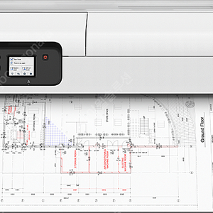 중고A1도면플로터 캐논TC-20 CAD POP 포스터출력용