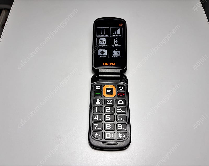 2G.3G.4G LTE 플립 폰, FM라디오,싱글 나노 핸드폰,2250mAh,실버폰 스마트