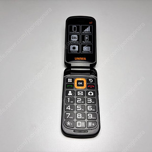 2G.3G.4G LTE 플립 폰, FM라디오,싱글 나노 핸드폰,2250mAh,실버폰 스마트