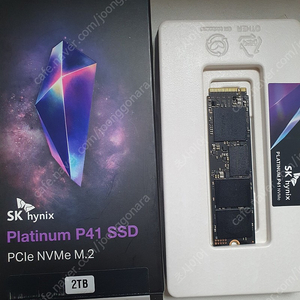 SK하이닉스 Platinum P41 M.2 NVMe 2TB 팝니다