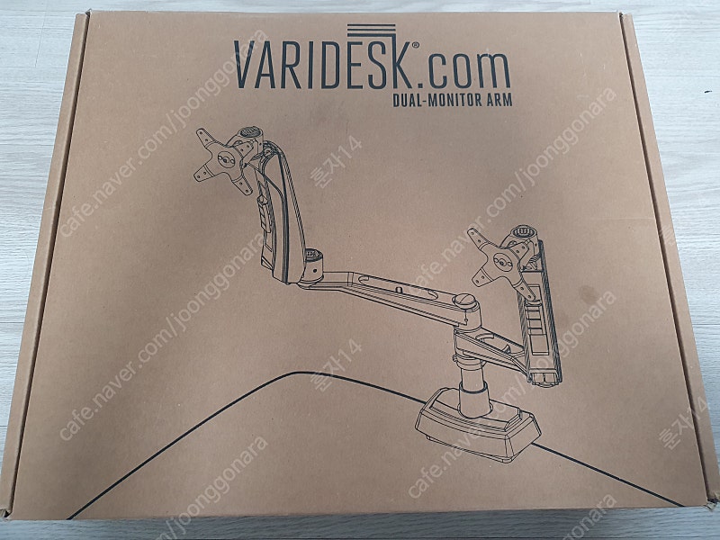 베리데스크 듀얼모니터 암(varidesk dual-monitor arm)